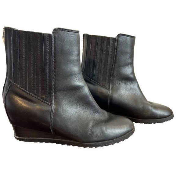 Calvin Klein Shoes - Calvin Klein Judith Wedge Booties Women's US Size 8.5